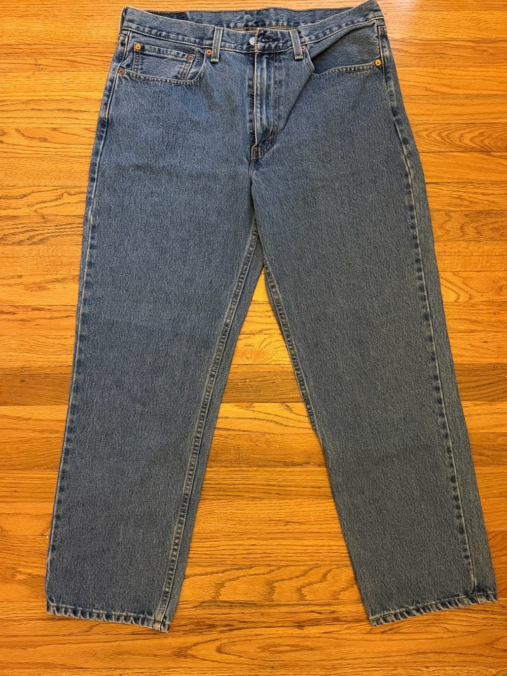 Levi's Men's Relaxed Blue Denim Jeans